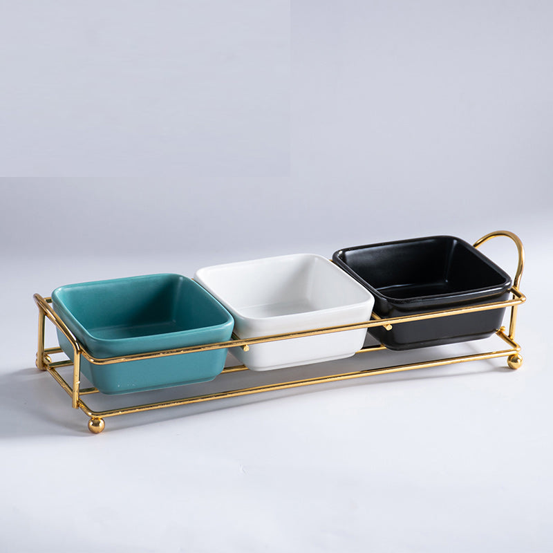 Creative Grid Dried Fruit Snacks Fruit Plate