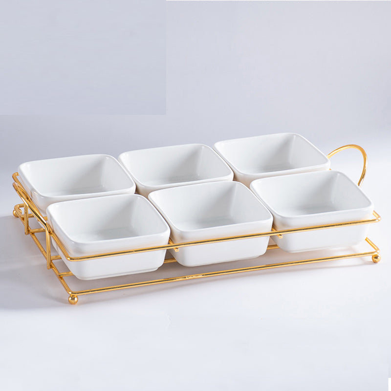 Creative Grid Dried Fruit Snacks Fruit Plate