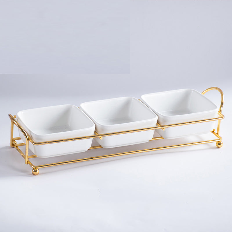 Creative Grid Dried Fruit Snacks Fruit Plate