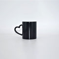 Coffee Cup Creative Color Changing Cup Heart-shaped Cup to Cup to Map DIY Custom Ceramic Cup