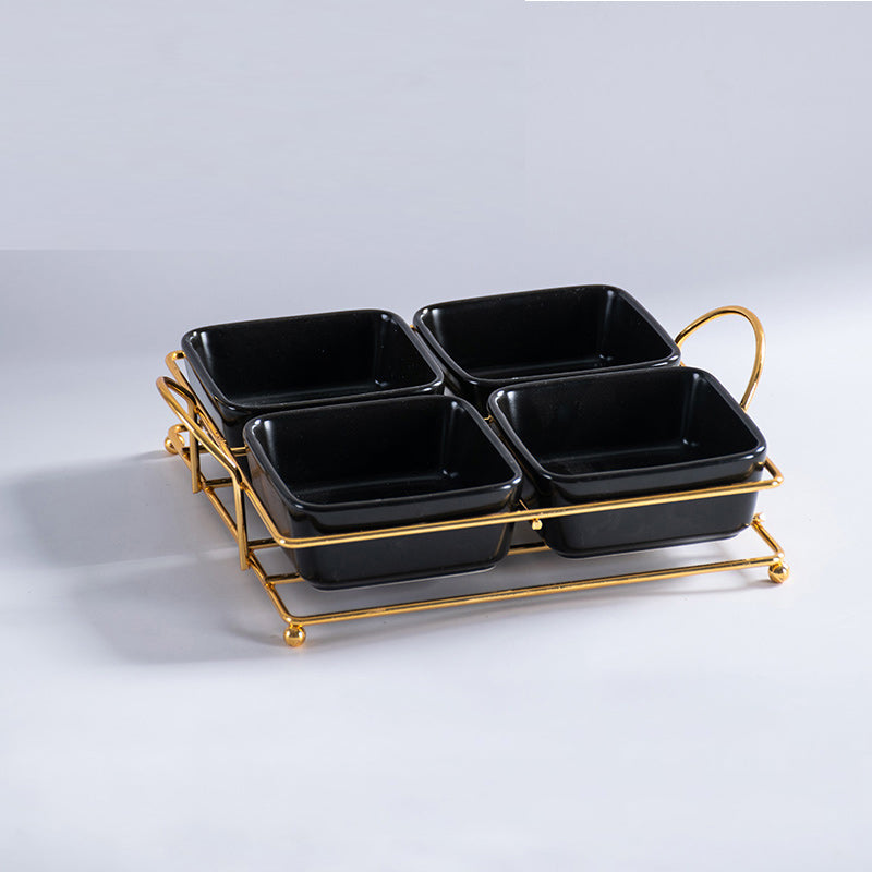 Creative Grid Dried Fruit Snacks Fruit Plate