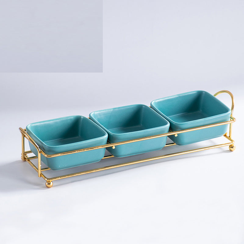 Creative Grid Dried Fruit Snacks Fruit Plate