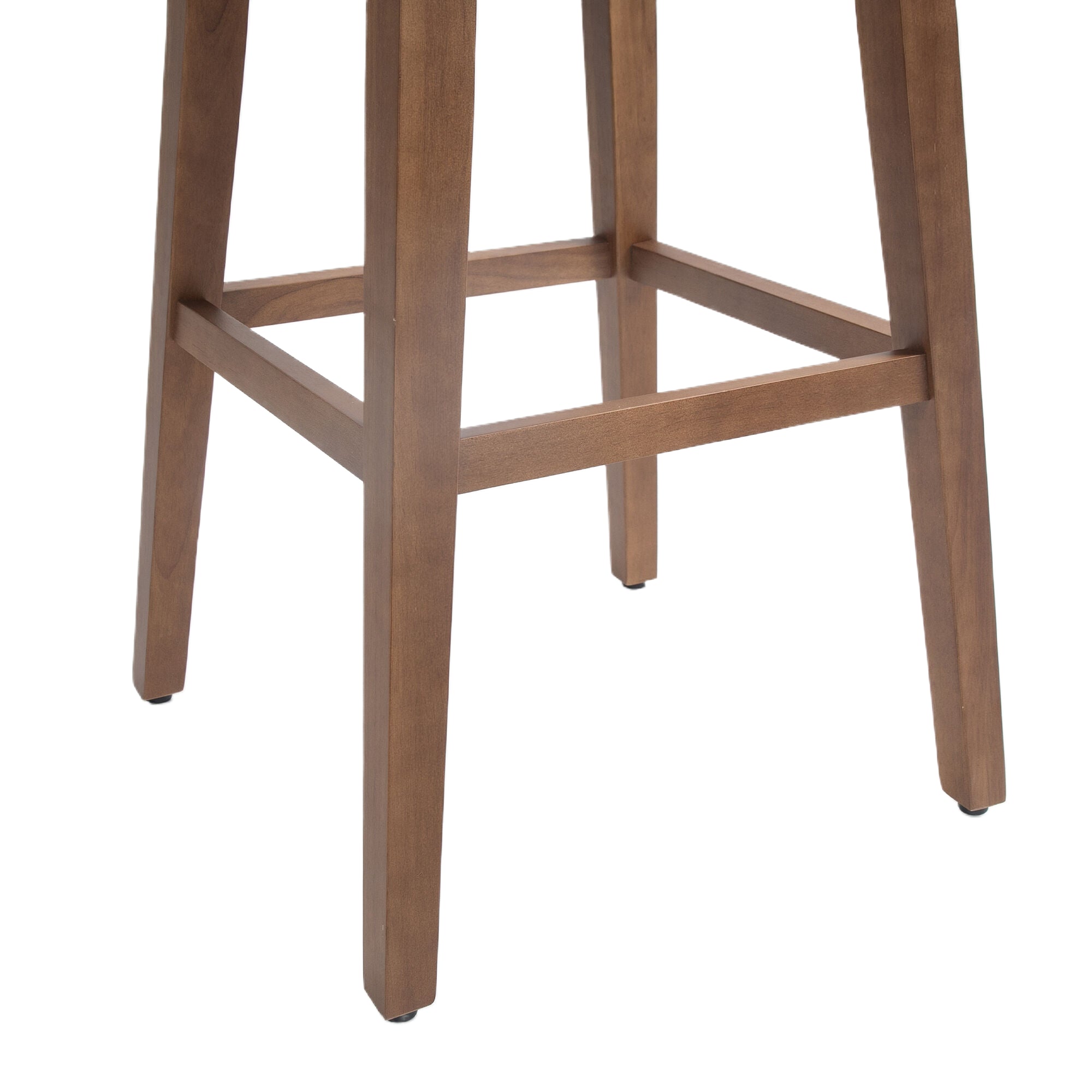 Bar Stools Set of 2 Counter Height Chairs with Footrest for Kitchen,