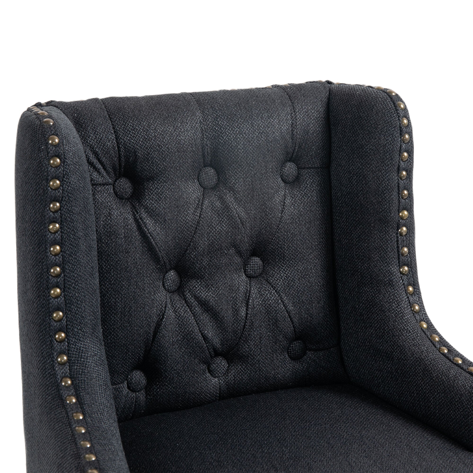 Bar Stools Set of 2 Counter Height Chairs with Footrest for Kitchen,