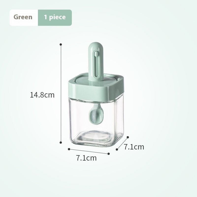 Household Kitchen Simple Retractable Seasoning Containers