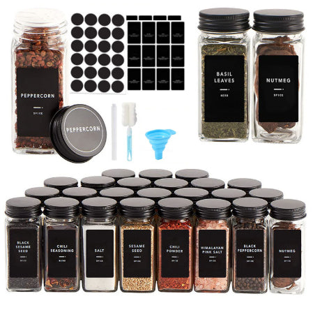 120ml Amazon Kitchen Glass Seasoning Jar