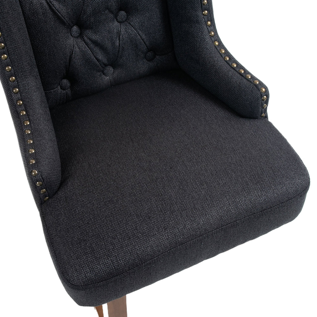 Bar Stools Set of 2 Counter Height Chairs with Footrest for Kitchen,